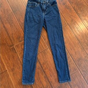 Levi's Dark Blue Women's Skinny Jeans